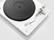 Alt View 13. Denon - Semi-Automatic Analog Turntable - White.