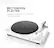 Alt View 14. Denon - Semi-Automatic Analog Turntable - White.