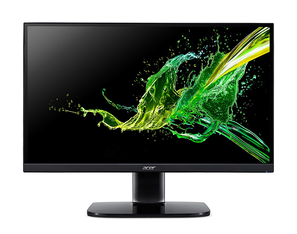 Acer - KA272 Abi 27” LED FHD FreeSync Monitor with 75Hz Refresh Rate 1ms (VRB) (HDMI, VGA) - Black - Front_Zoom