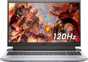 Dell - G15 15.6" FHD Gaming Laptop  - AMD Ryzen 5 - 8GB Memory - NVIDIA GeForce RTX 3050 Graphics - 512GB Solid State Drive - Phantom Grey with Speckles