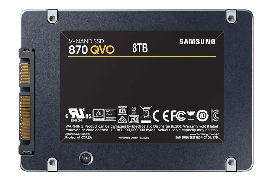 Samsung 870 QVO 8TB Internal SSD SATA