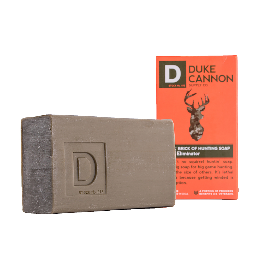 Left View: Duke Cannon Big 'ol Brick of Hunting Soap - 10 oz