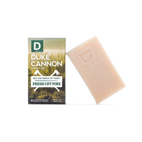 Duke Cannon Big Ass Brick of Soap - Smells Like Fresh Cut Pine - n/a