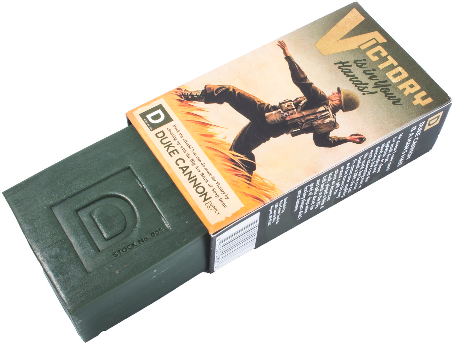 Duke Cannon Big Ass Brick of Soap Smells Like Victory Green 03GREEN1 - Best  Buy