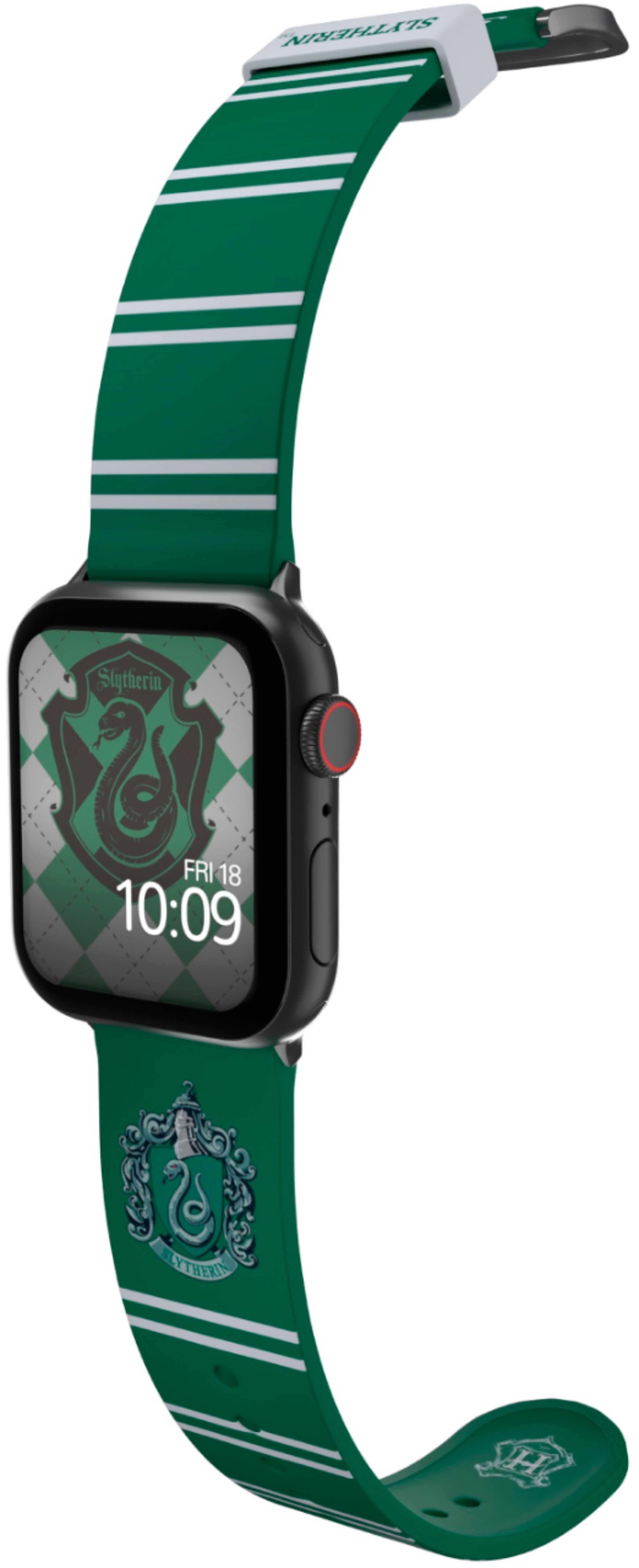 Best Buy: MobyFox Harry Potter Slytherin Smartwatch Band –Compatible with Apple Watch – Fits 38mm, 40mm, and 44mm ST-WNR22HPW2002