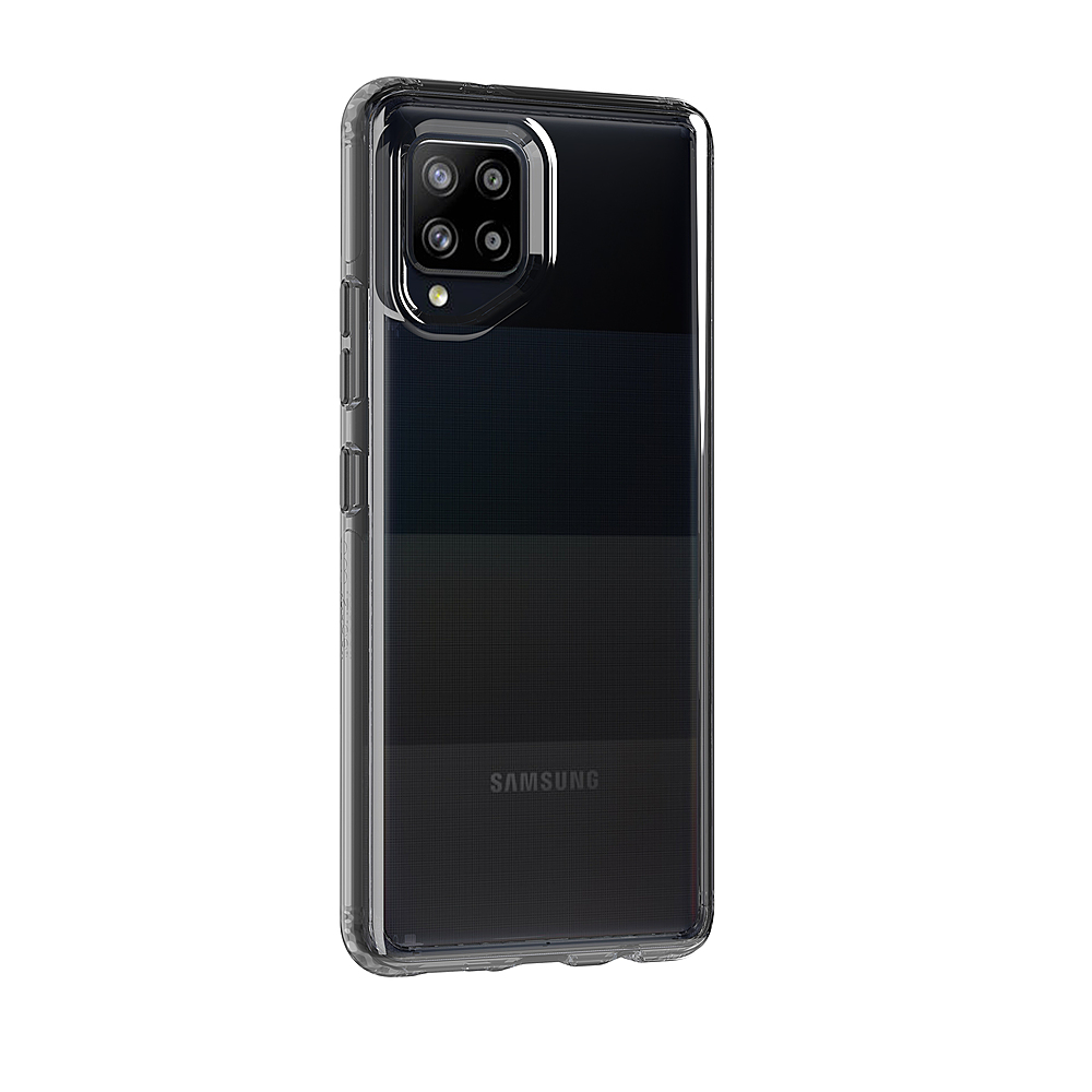 Left View: Tech21 - EvoCheck Hard Shell Case for Samsung GS22+ - Black