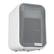 Angle. GermGuardian - 4-in-1 66 sq. Ft. Air Purifier with HEPA Filter, UV Sanitizer, Odor Reduction, Table Top - White.