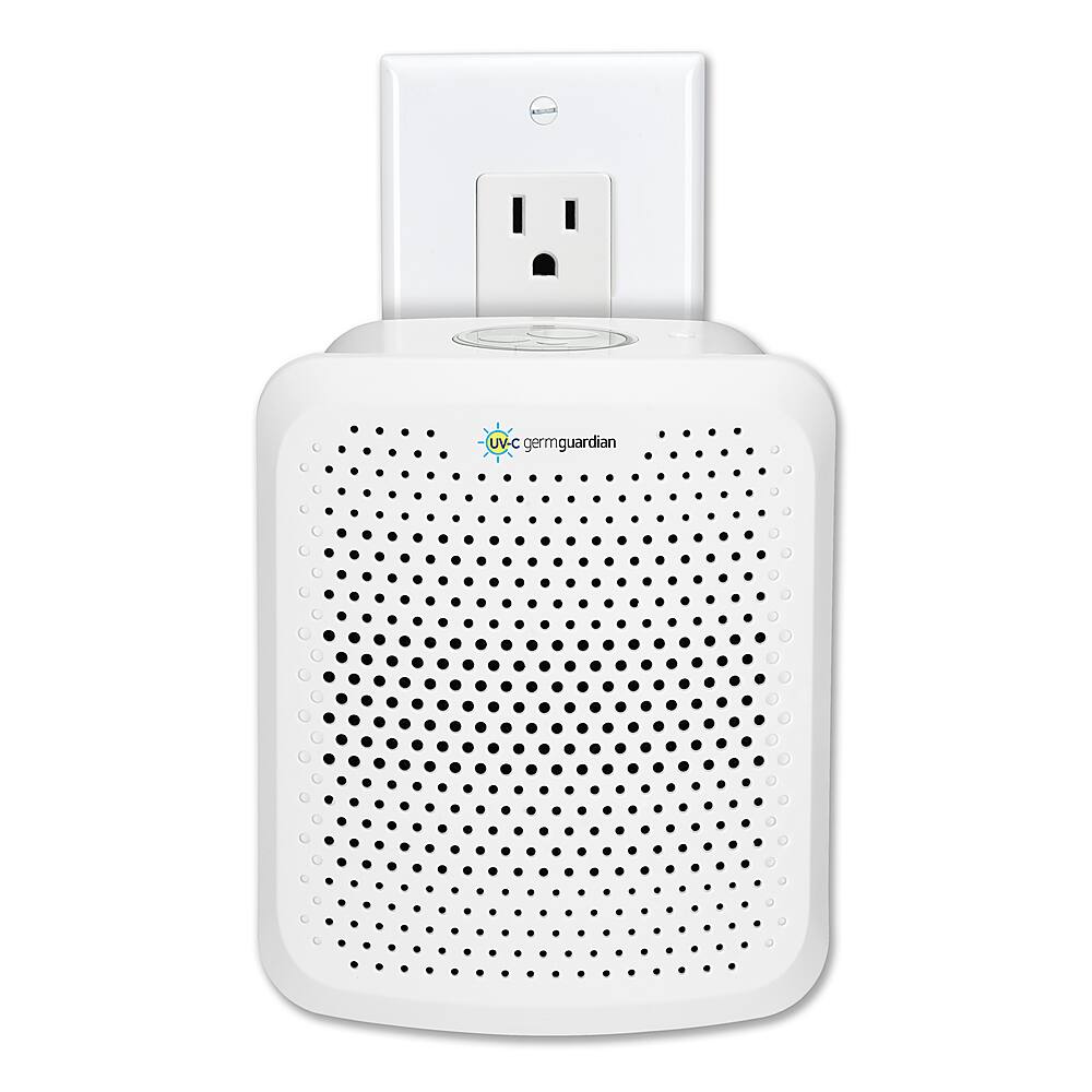 GermGuardian - AC225W 65 Sq. Ft. Pluggable Air Purifier with UV-C - White