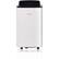 Front. Honeywell - 350 Sq. Ft Portable Air Conditioner with Dehumidifier & Fan - White.