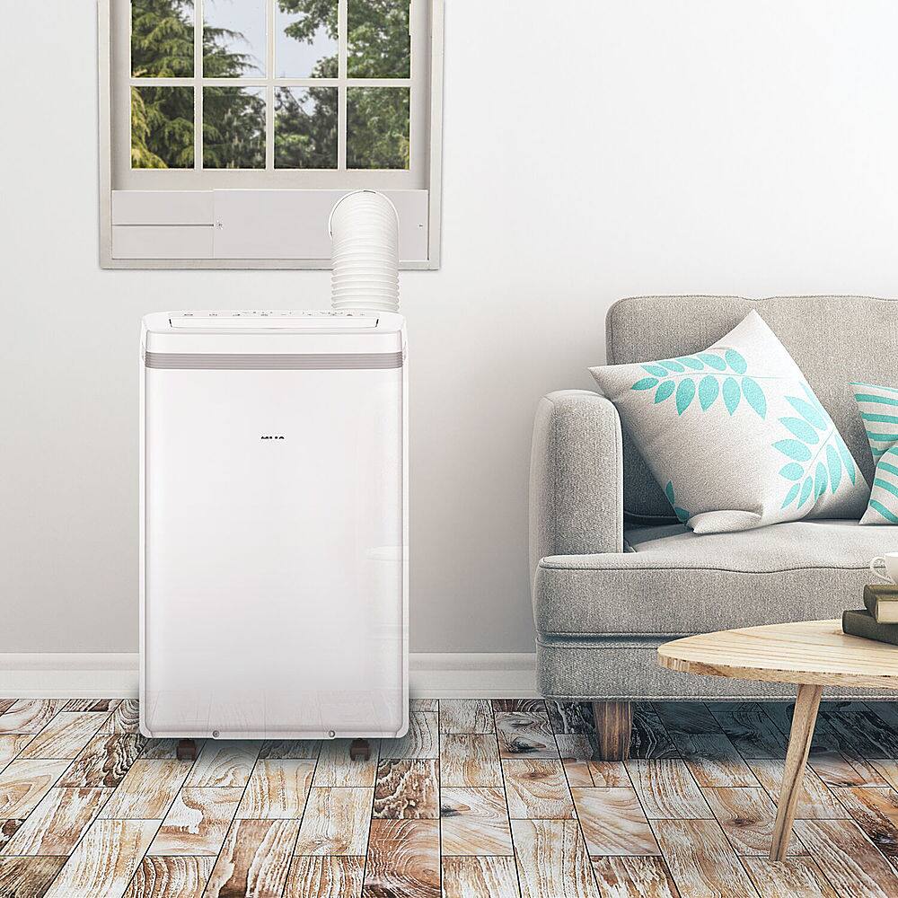 Alt View 16. AuxAC - 275 Sq. Ft  10,000 BTU Portable Air Conditioner - White.