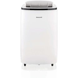 Honeywell - 775 Sq. Ft Portable Air Conditioner with Dehumidifier & Fan - White - Front_Zoom