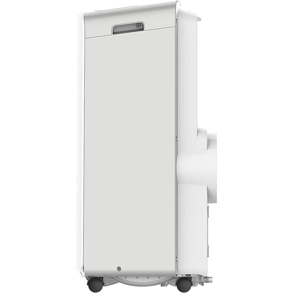 Keystone - 115V Portable Air Conditioner with Follow Me Remote Control for a Room up to 350 Sq. Ft - White - Front_Zoom