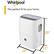 Front. Whirlpool - 20 Pint Dehumidifier - White.