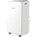 Angle. Keystone - 115V Portable Air Conditioner with Follow Me Remote Control for a Room up to 450 Sq. Ft. - White.