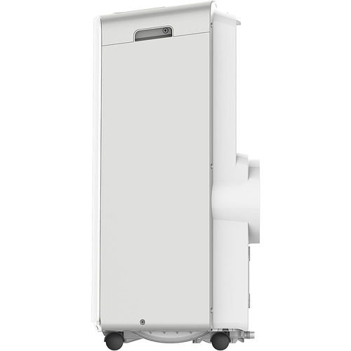 Keystone - 115V Portable Air Conditioner with Follow Me Remote Control for a Room up to 450 Sq. Ft. - White