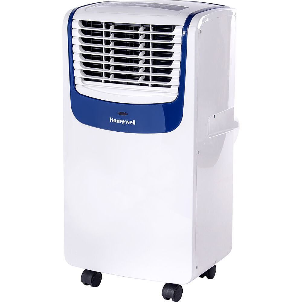 Angle View: LG - 350 Sq. Ft. Portable Air Conditioner - White