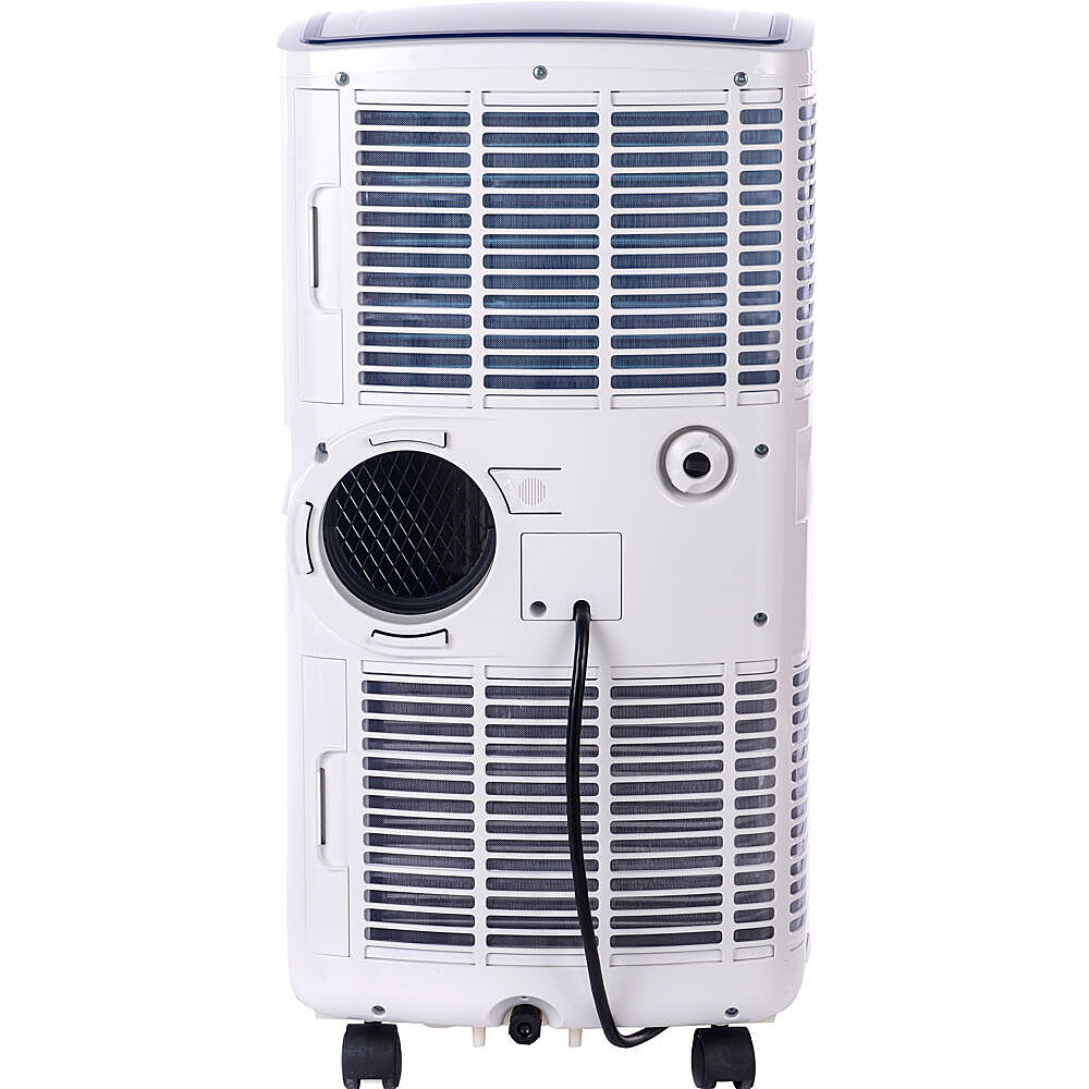 Left View: LG - 350 Sq. Ft. Portable Air Conditioner - White