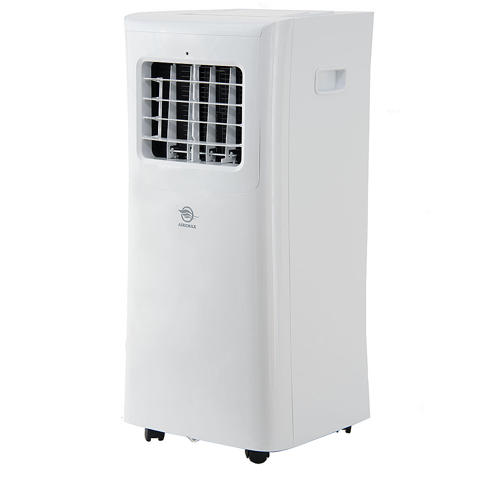 Angle View: Honeywell - 700 Sq. Ft Portable Air Conditioner with Dehumidifier & Fan - White