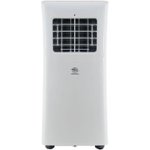 Front Zoom. AireMax - Portable Air Conditioner with Remote Control for Rooms up to 200 Sq. Ft. - White.