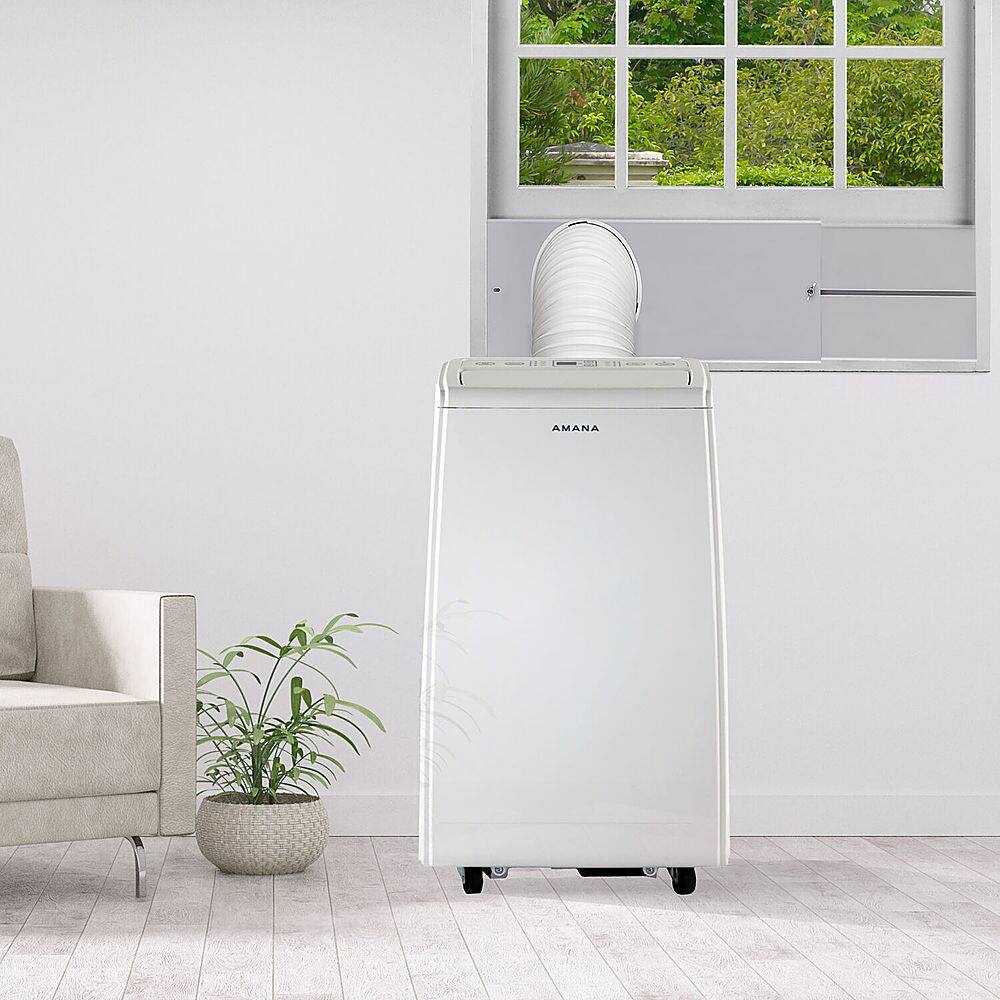 Alt View 15. Amana - 300 Sq. Ft. Portable Air Conditioner - White.