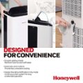 Alt View 12. Honeywell - 10,000 BTU Smart Wi-Fi Portable Air Conditioner - Silver.