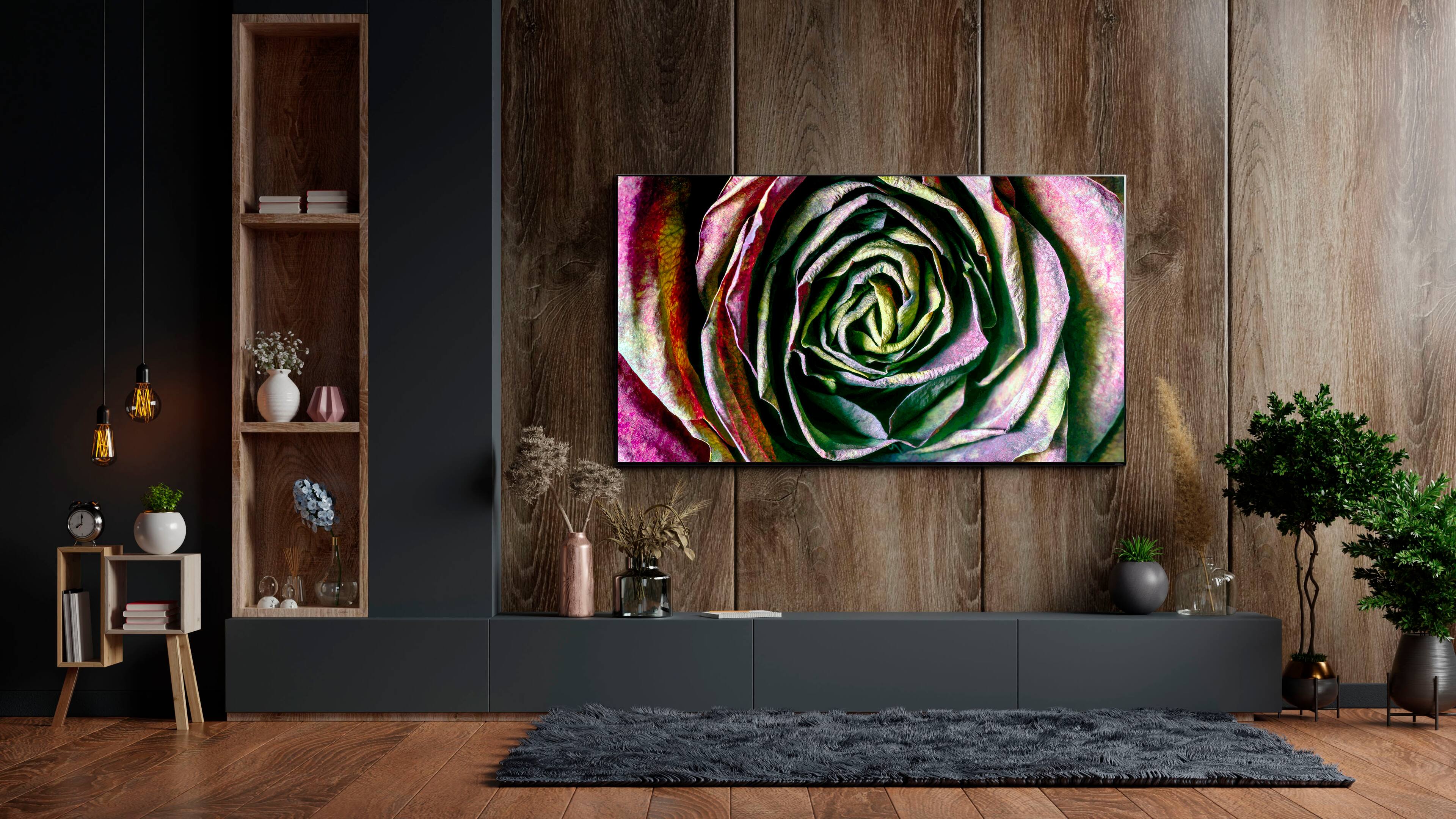 Alt View 22. LG - 65" Class 99 Series QNED Mini-LED 8K UHD Smart webOS TV - Gray.