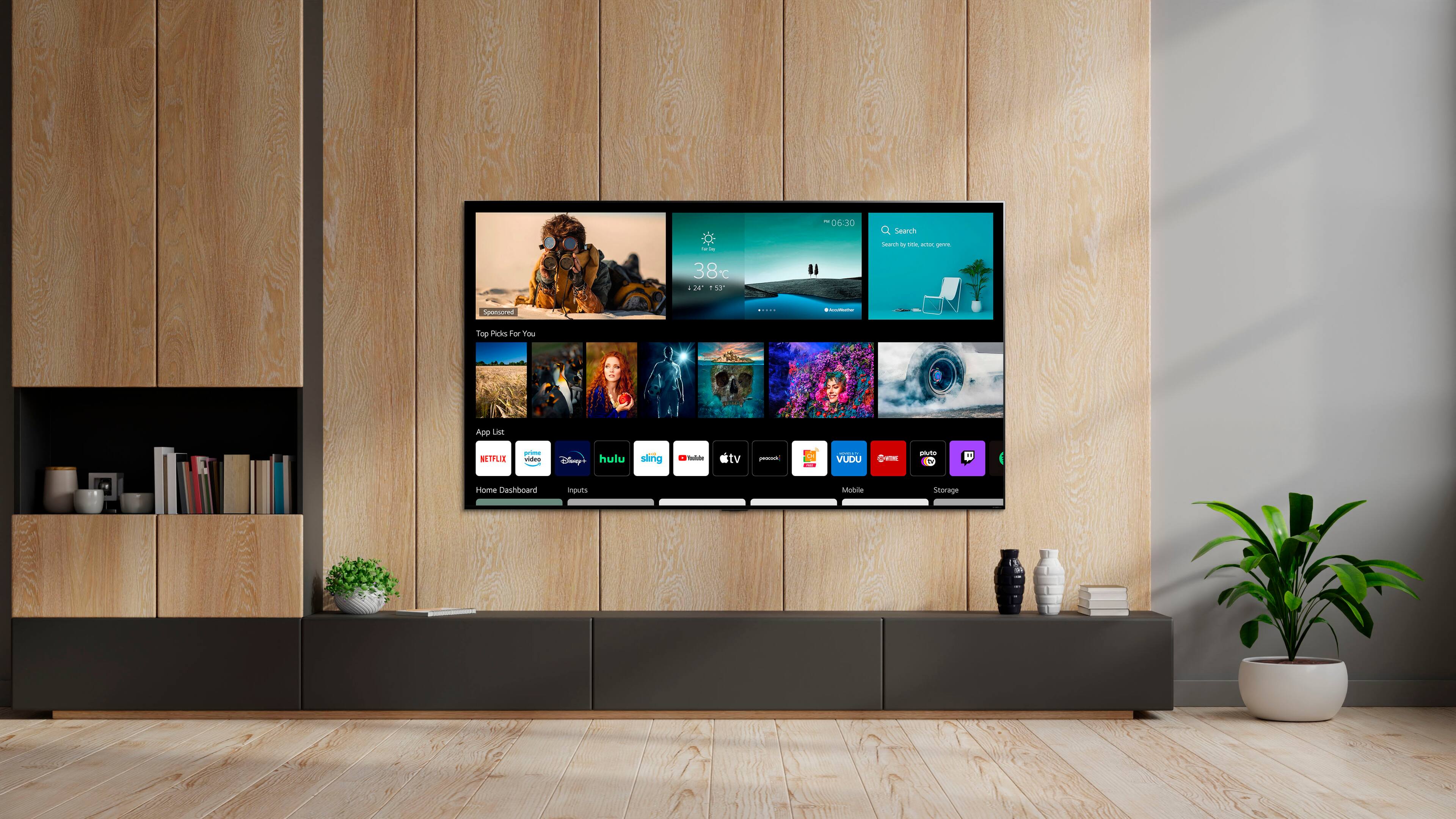 Alt View 23. LG - 65" Class 99 Series QNED Mini-LED 8K UHD Smart webOS TV - Gray.