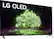 Angle. LG - 77" Class A1 Series OLED 4K UHD Smart webOS TV - Black.
