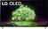 Front. LG - 77" Class A1 Series OLED 4K UHD Smart webOS TV - Black.