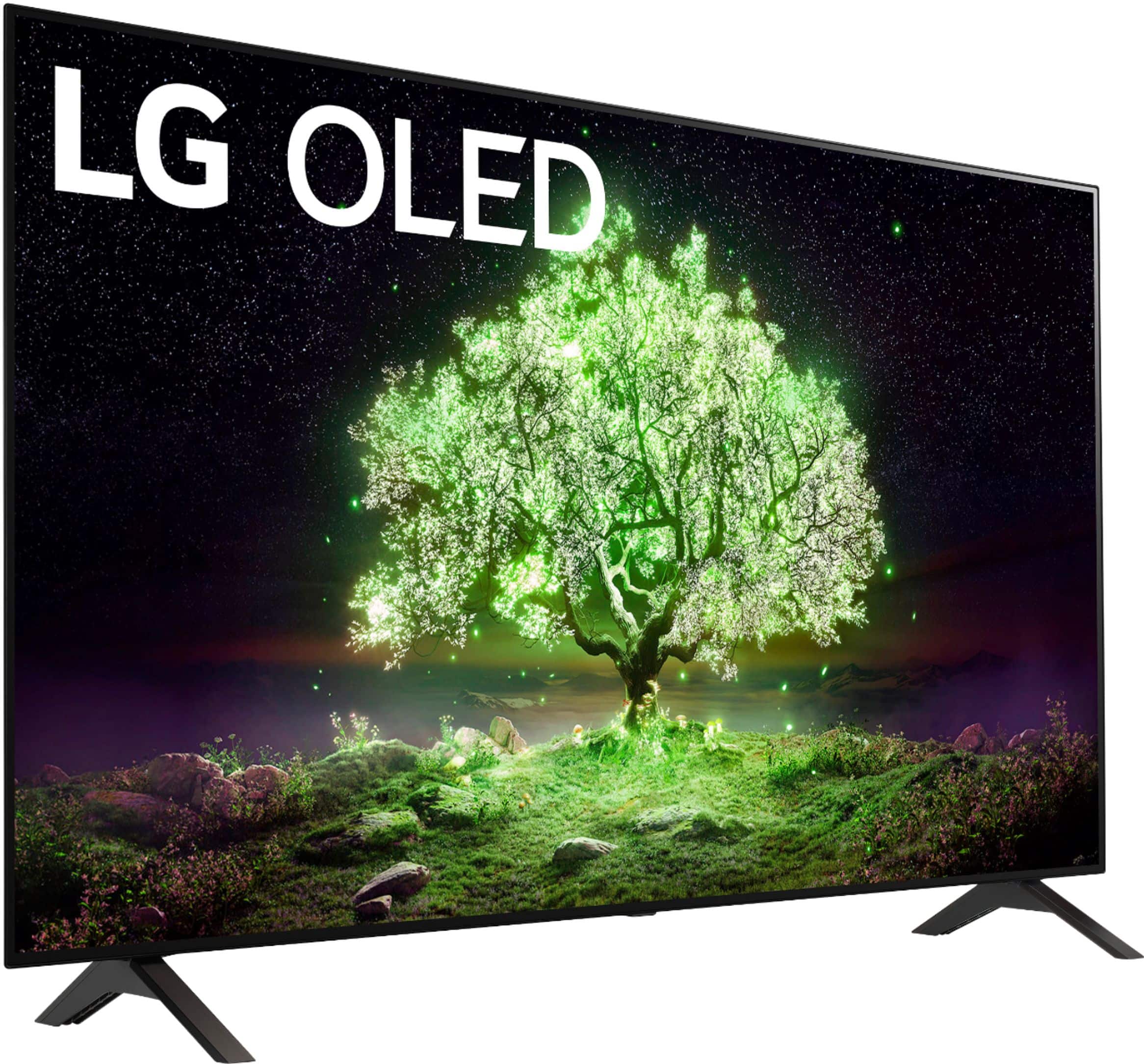 Alt View 11. LG - 48" Class A1 Series OLED 4K UHD Smart webOS TV - Black.