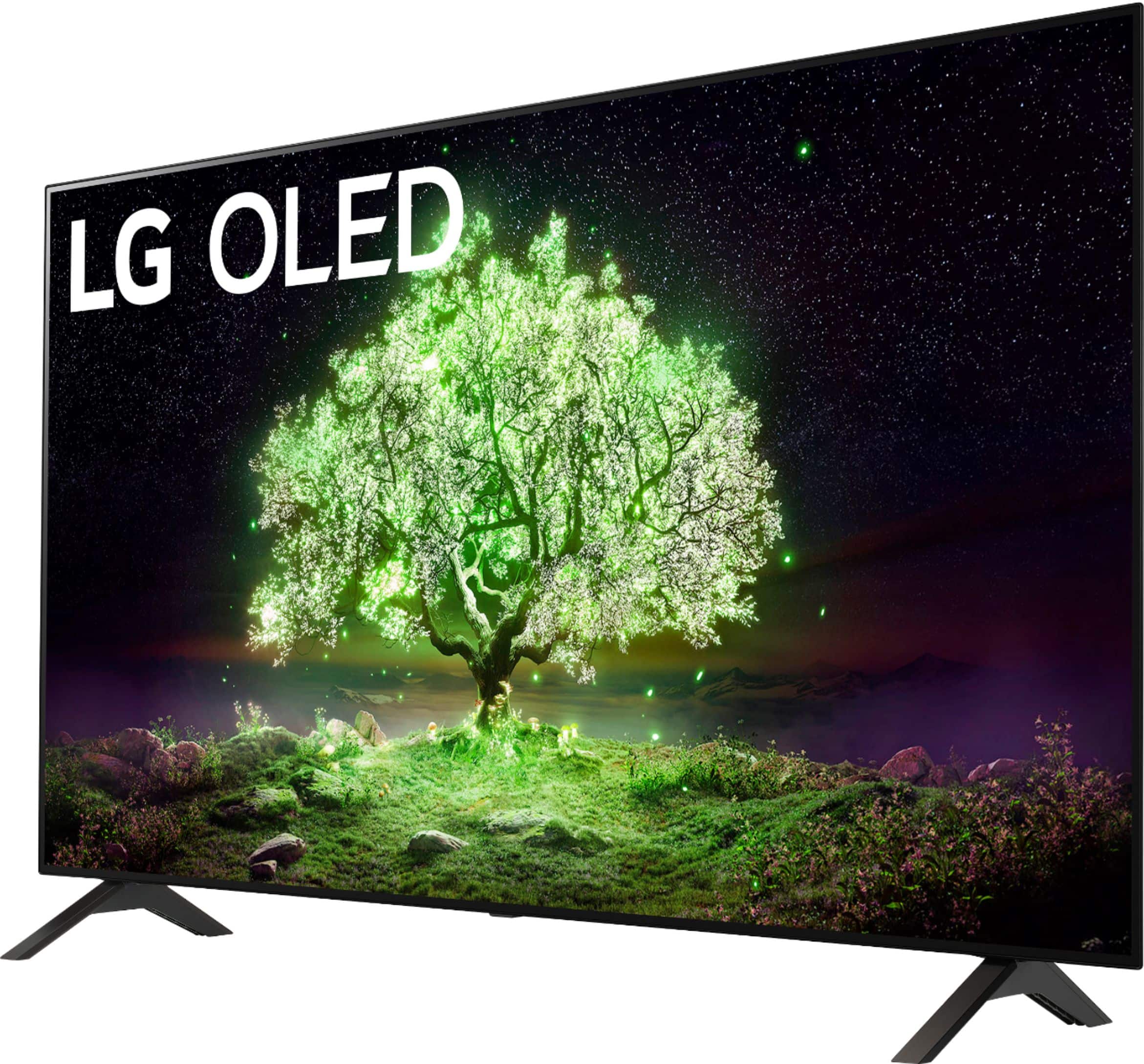 Alt View 12. LG - 48" Class A1 Series OLED 4K UHD Smart webOS TV - Black.
