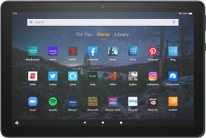 Amazon - All-New Fire HD 10 Plus – 10.1” – Tablet – 32 GB - Slate - Front_Zoom