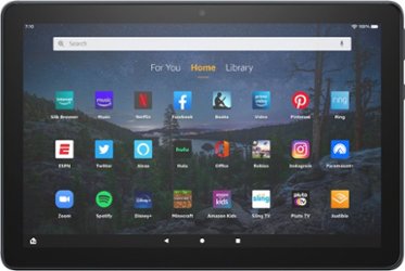 Amazon - Fire HD 10 Plus – 10.1” – Tablet – 32 GB - Slate - Front_Zoom