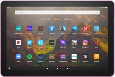Amazon - Fire HD 10 – 10.1” – Tablet – 64 GB - Lavender - Front_Zoom