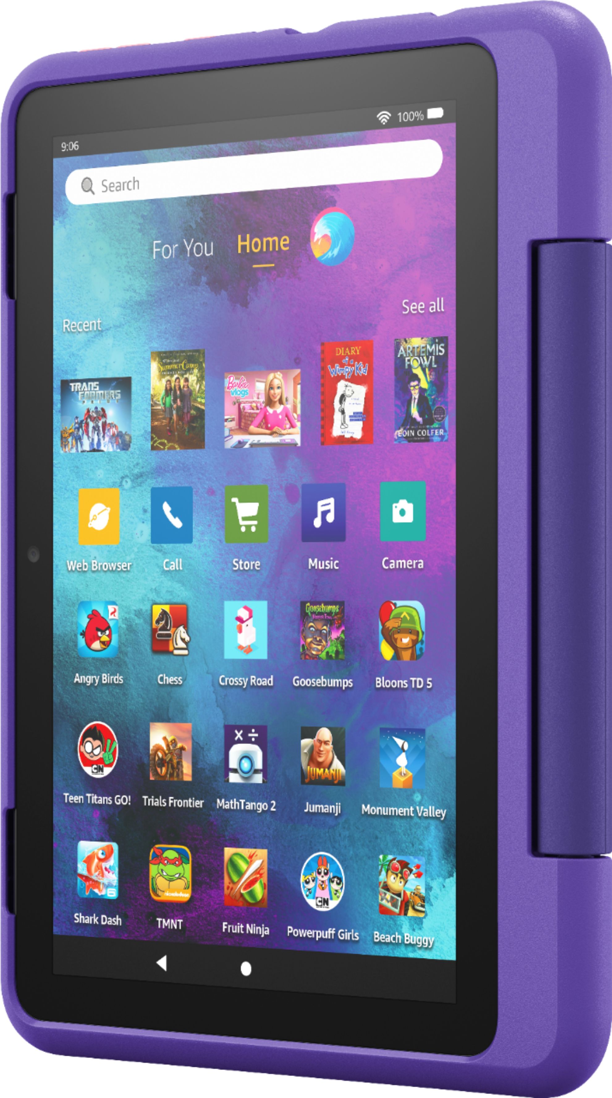 gaan beslissen Boek Kinderrijmpjes Amazon Fire 8 Kids Pro 8" Tablet – ages 6+ 32GB Doodle B08H5PY8RM - Best Buy