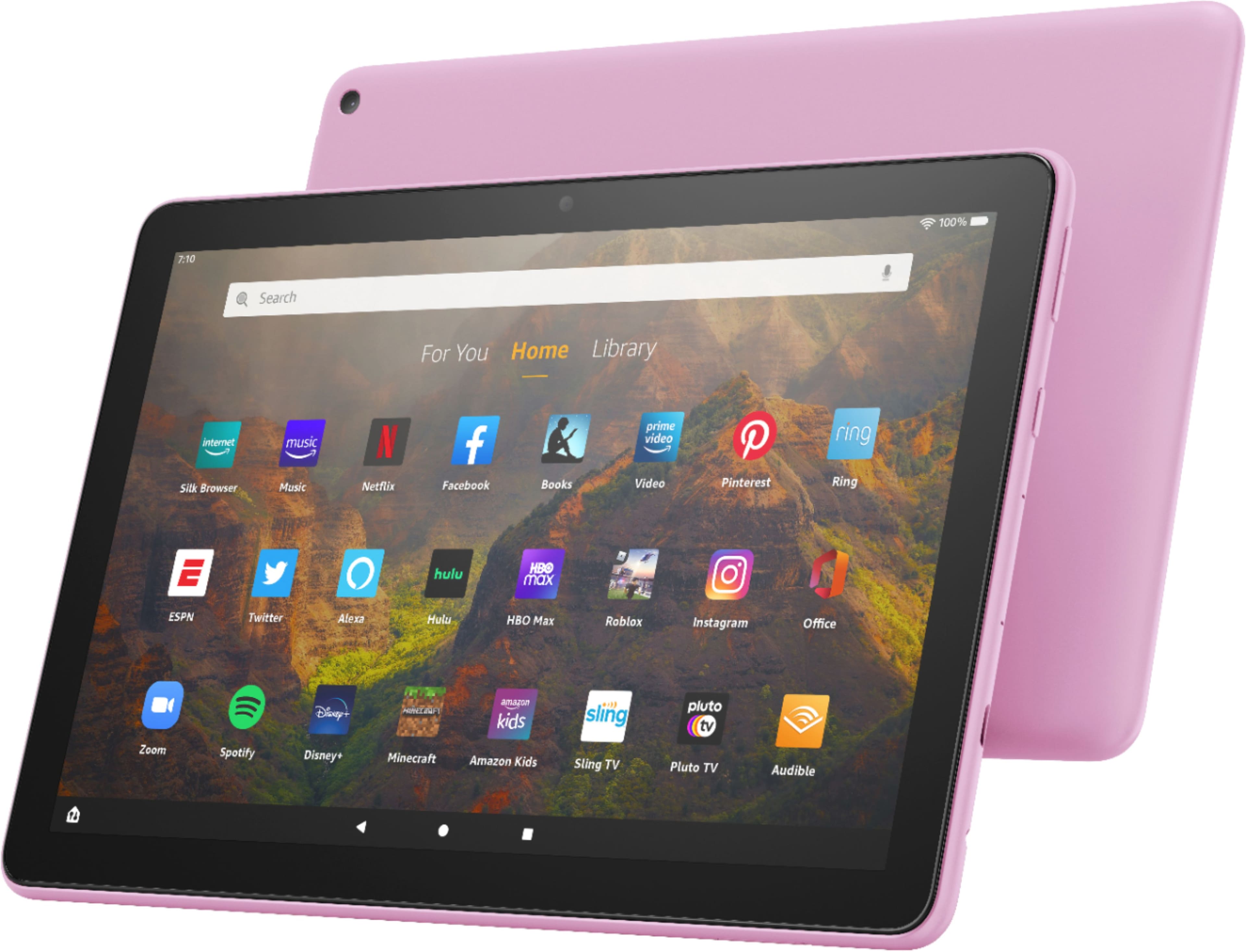 Amazon Fire HD 10 – 10.1” – Tablet – 32 GB Lavender B08F6B347L - Best Buy