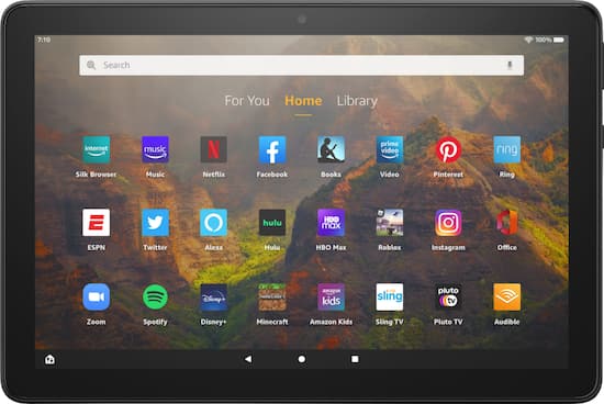 Amazon Fire HD 10 – 10.1” – Tablet – 32 GB Black B08BX7FV5L