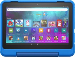 Amazon - Fire 10 Kids Pro – 10.1” Tablet – ages 6+ - 32 GB - Intergalactic - Front_Zoom