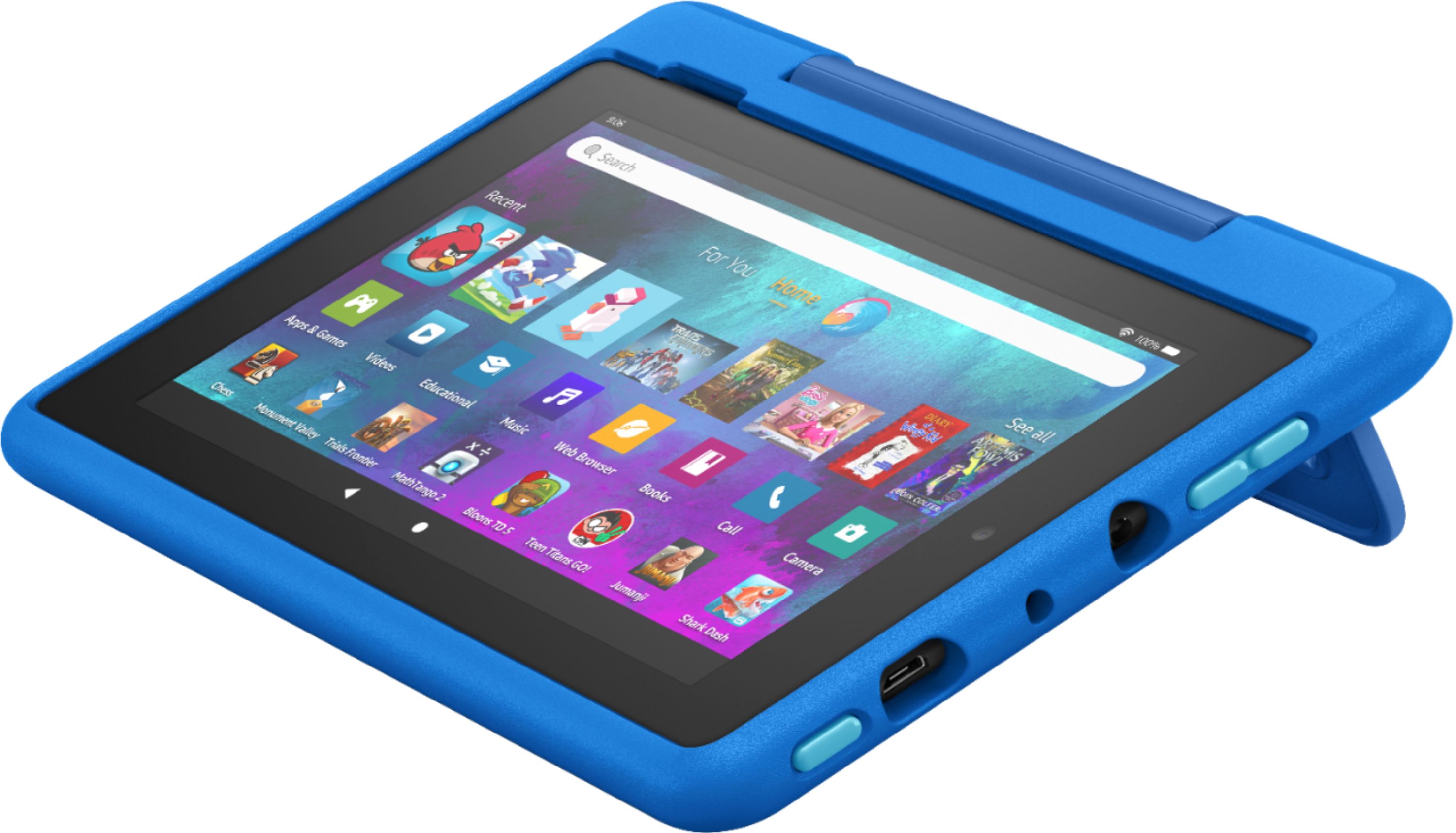Amazon Fire 10 Kids Pro – 10.1” Tablet – ages 6+ 32 GB Sky Blue 