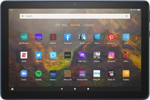 Amazon - Fire HD 10 – 10.1” – Tablet – 32 GB - Denim - Front_Zoom
