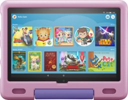 Amazon - Fire 10 Kids – 10.1” Tablet – ages 3-7 - 32 GB - Lavender - Front_Zoom