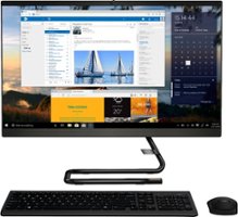 Lenovo - IdeaCentre AIO 3i 24" 23.8" Non-Touch All-In-One - Intel Core i3 - 8GB Memory - 256GB Solid State Drive - Black - Front_Zoom