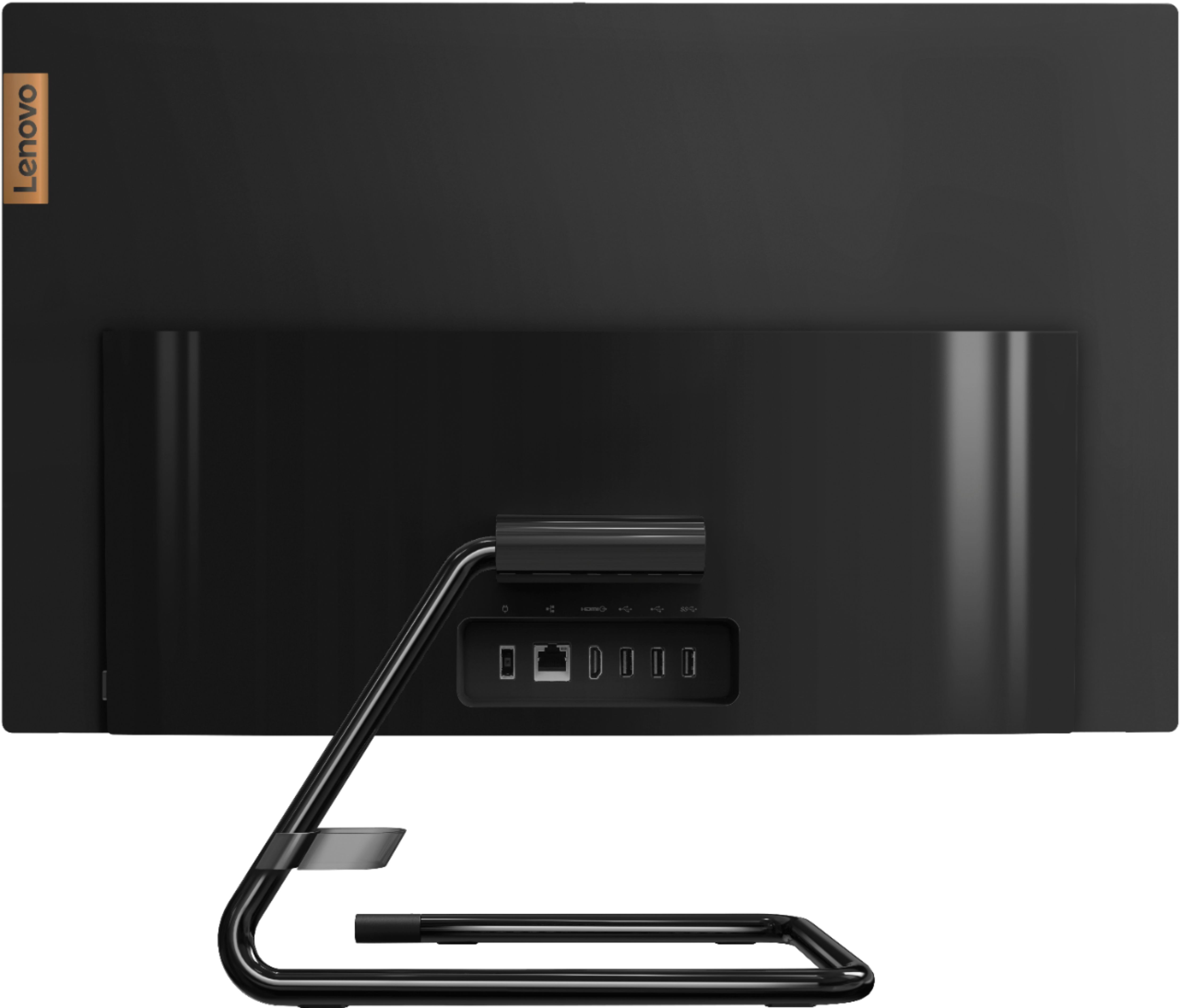 Back View: WD - D30 Game Drive for Xbox 1TB External USB Type C Portable SSD - Black