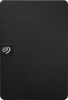 Seagate - Expansion 2TB External USB 3.0 Portable Hard Drive with Rescue Data Recovery Services - Black - Front_Zoom
