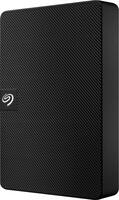 Seagate - Expansion 5TB External USB 3.0 Portable Hard Drive with Rescue Data Recovery Services - Black - Front_Zoom