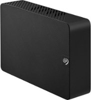 Seagate - Expansion 8TB External USB 3.0 Hard Drive with Rescue Data Recovery Services - Black - Front_Zoom