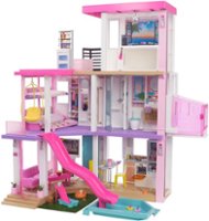 Barbie - Dreamhouse Playset - White/Pink - Front_Zoom