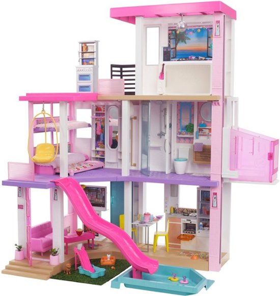 Barbie - Dreamhouse Playset - White/Pink