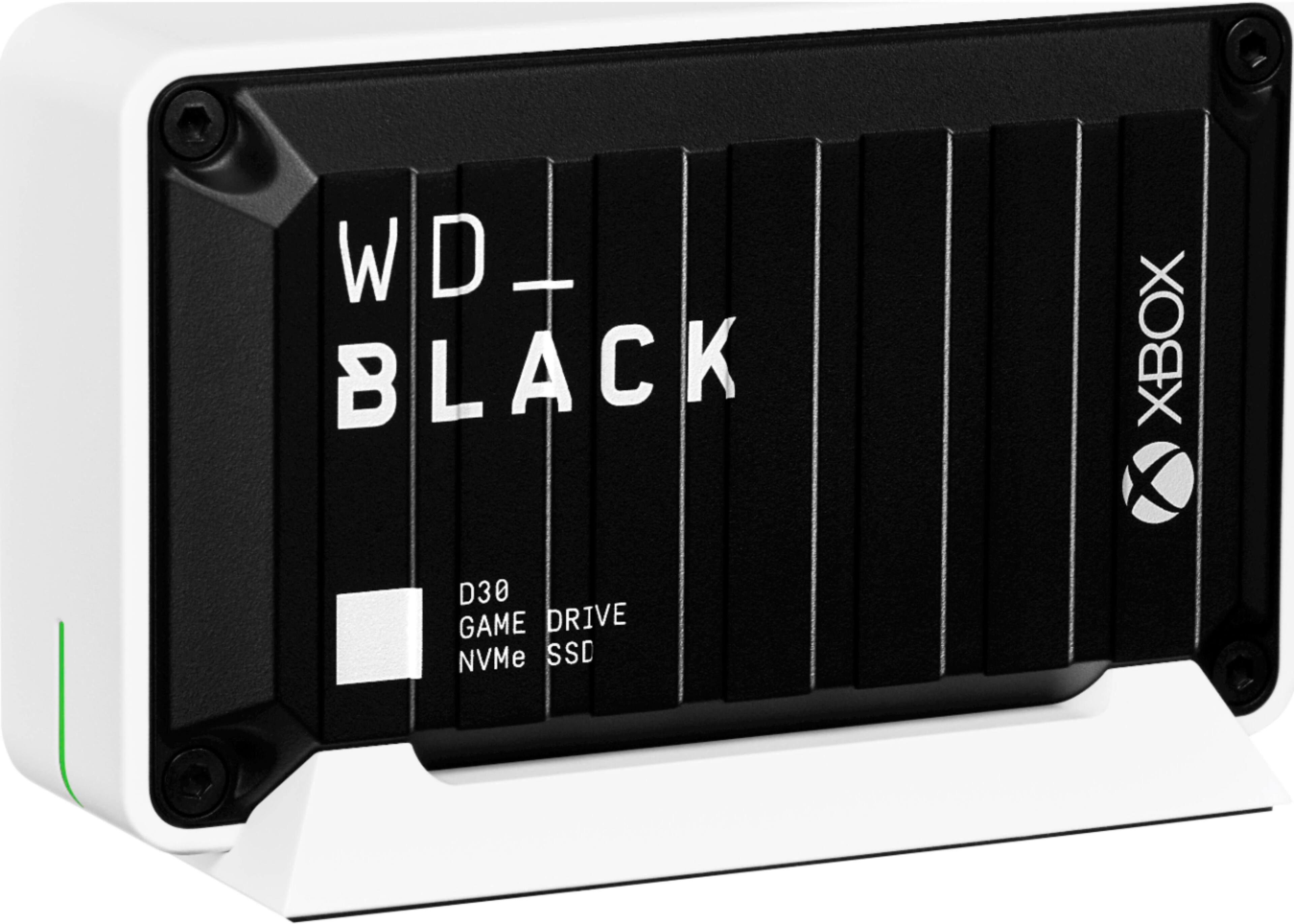 Alt View 11. WD - D30 Game Drive for Xbox 1TB External USB Type C Portable SSD - Black.