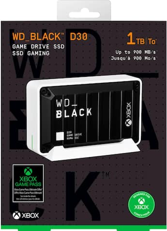 WD D30 Game Drive for Xbox 1TB External USB Type C Portable SSD WD D30 Game Drive for Xbox 1TB External USB Type C Portable SSD